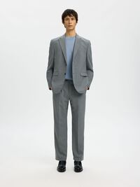 100% MERINO WOOL T-SHIRT, Dusty Blue, highres