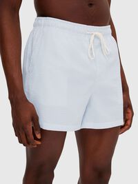 SEERSUCKER SWIM SHORTS, Cashmere Blue, highres