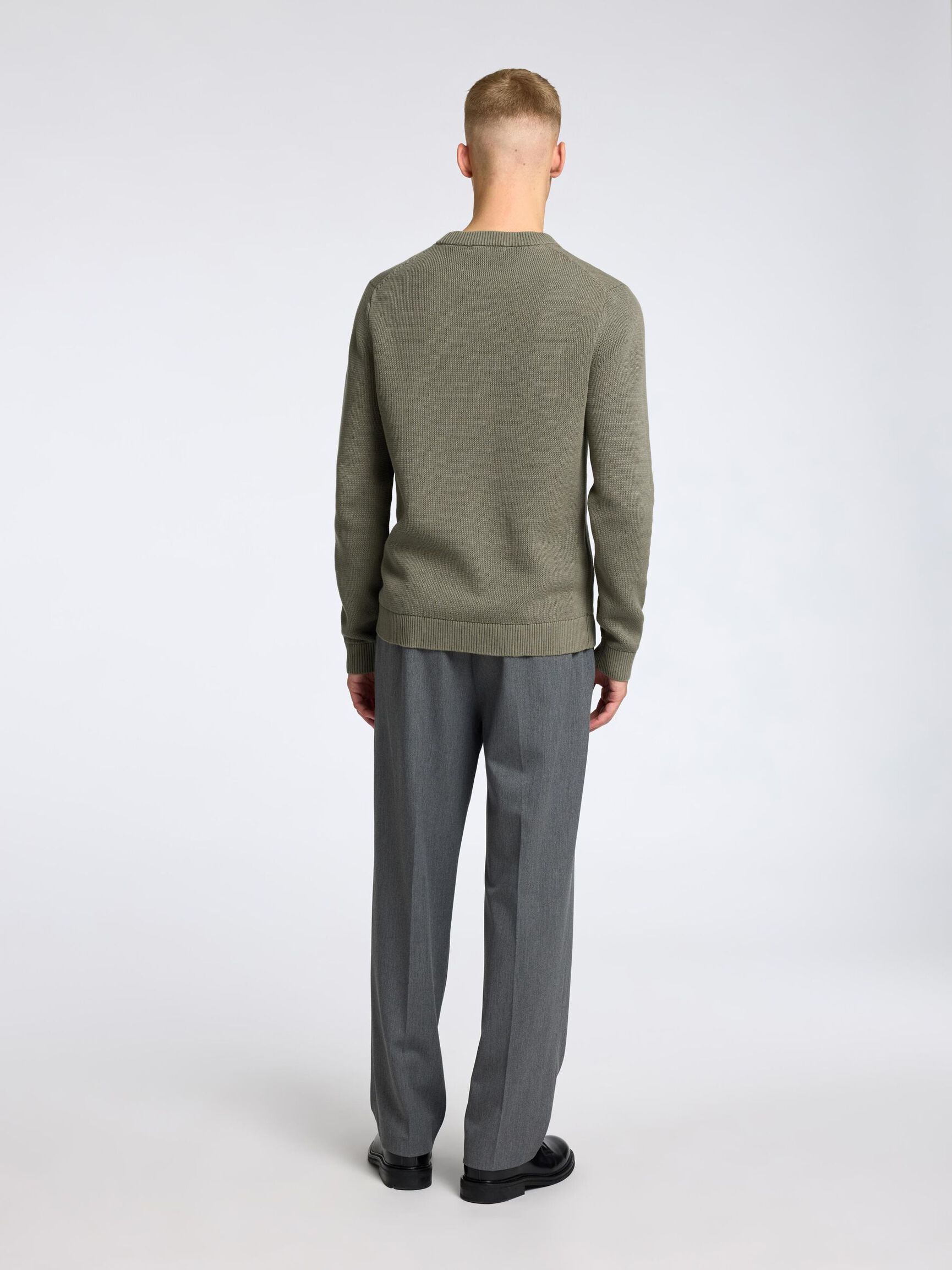 CUELLO REDONDO JERSEY, Vetiver, highres