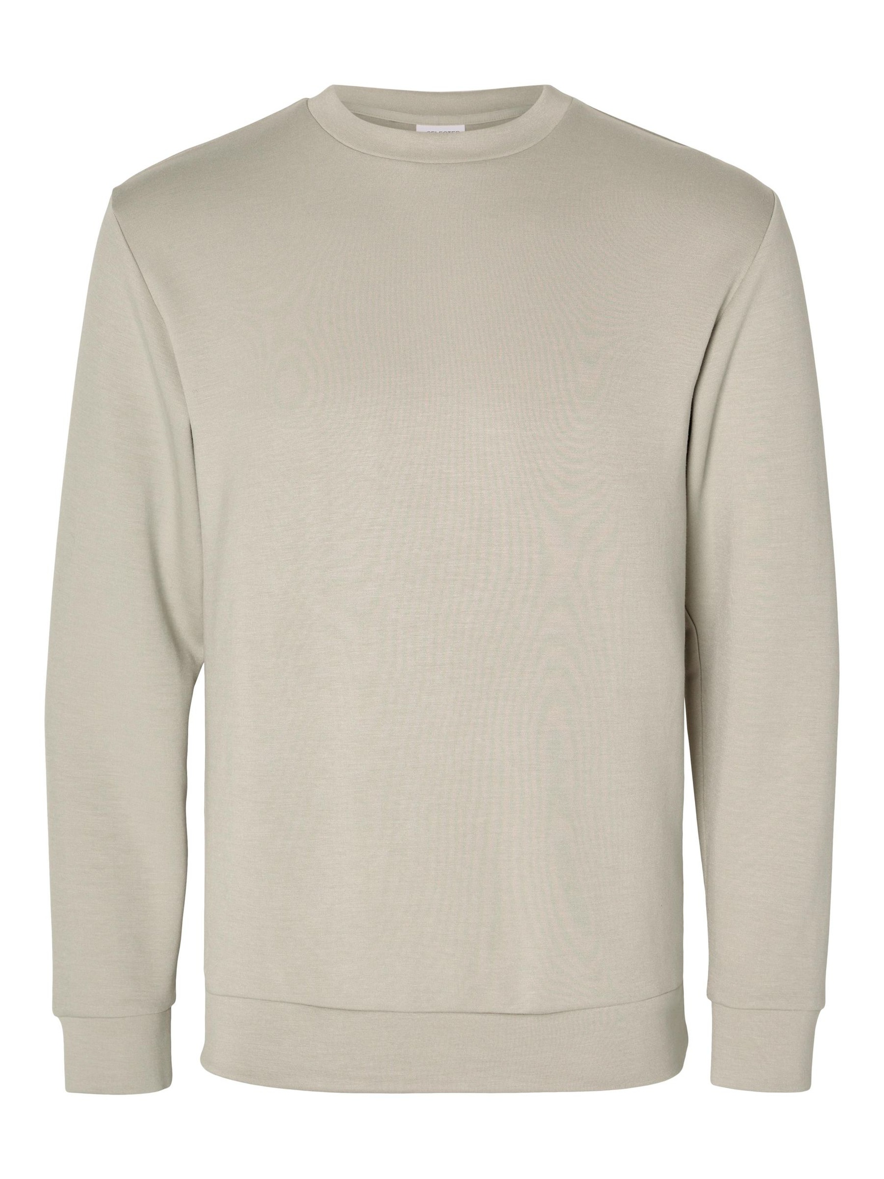 VISCOSE BLEND SWEATSHIRT, Pure Cashmere, highres
