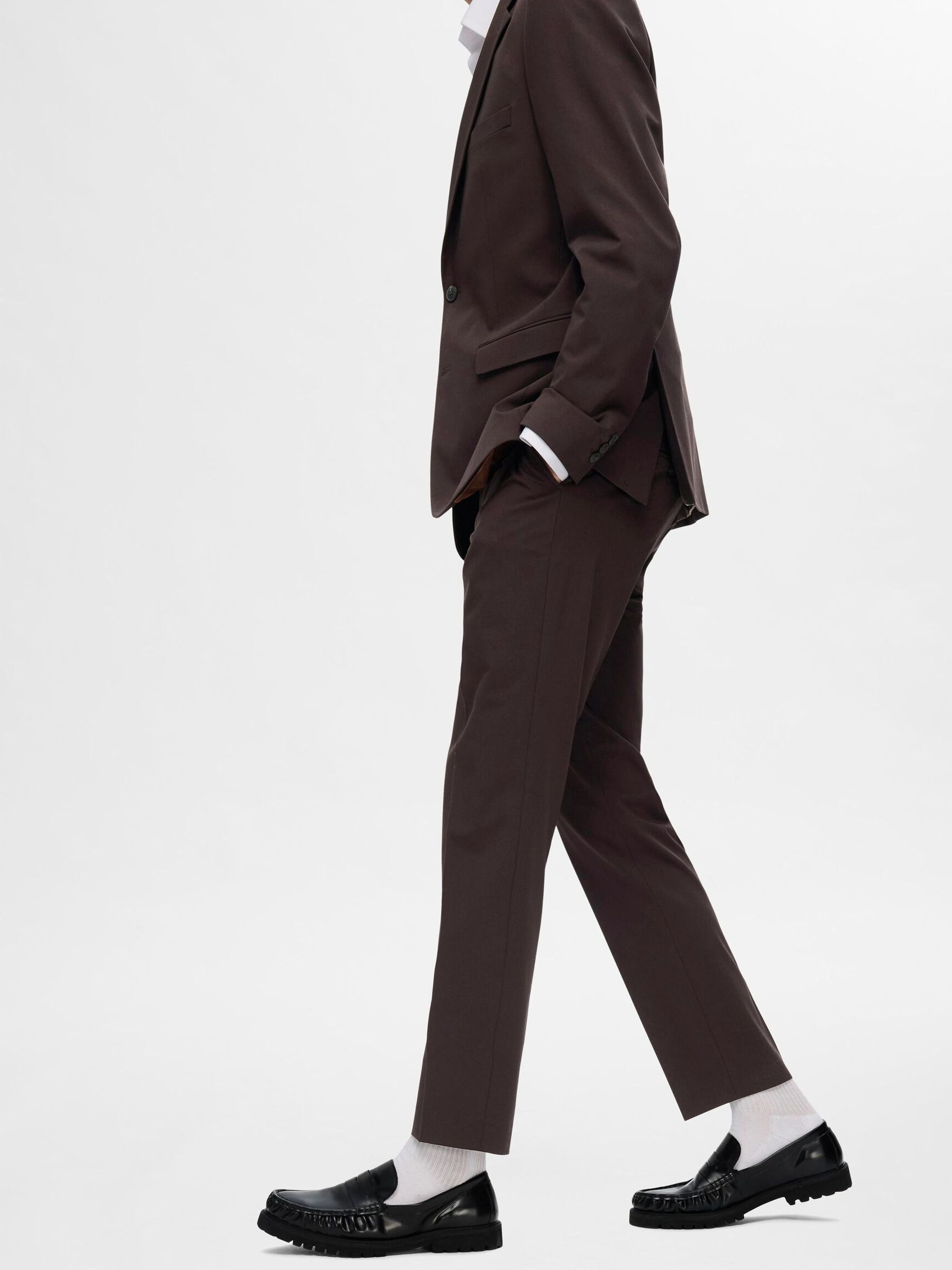 175 SLIM FIT BROEK, Chocolate Torte, highres