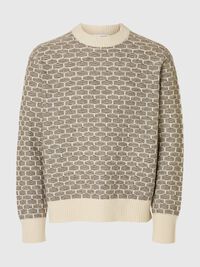 PULL EN MAILLE, Egret, highres