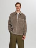 Selected CORDUROY OVERSHIRT, Morel, highres - 16094594_Morel_003.jpg