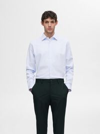 SLIM FIT SKJORTE, Cashmere Blue, highres