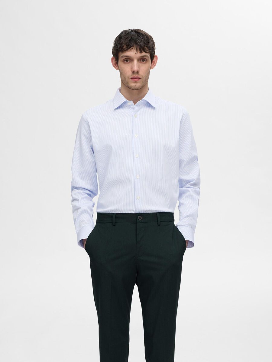 Selected SLIM FIT HEMD, Cashmere Blue, highres - 16092939_CashmereBlue_1123756_003.jpg