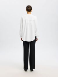 LONG-SLEEVED BLOUSE, Snow White, highres