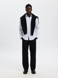 KOSZULKA SLIM FIT, Bright White, highres