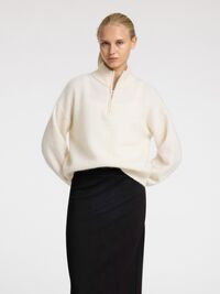 ULLBLANDING GENSER MED HALV GLIDELÅS, Snow White, highres