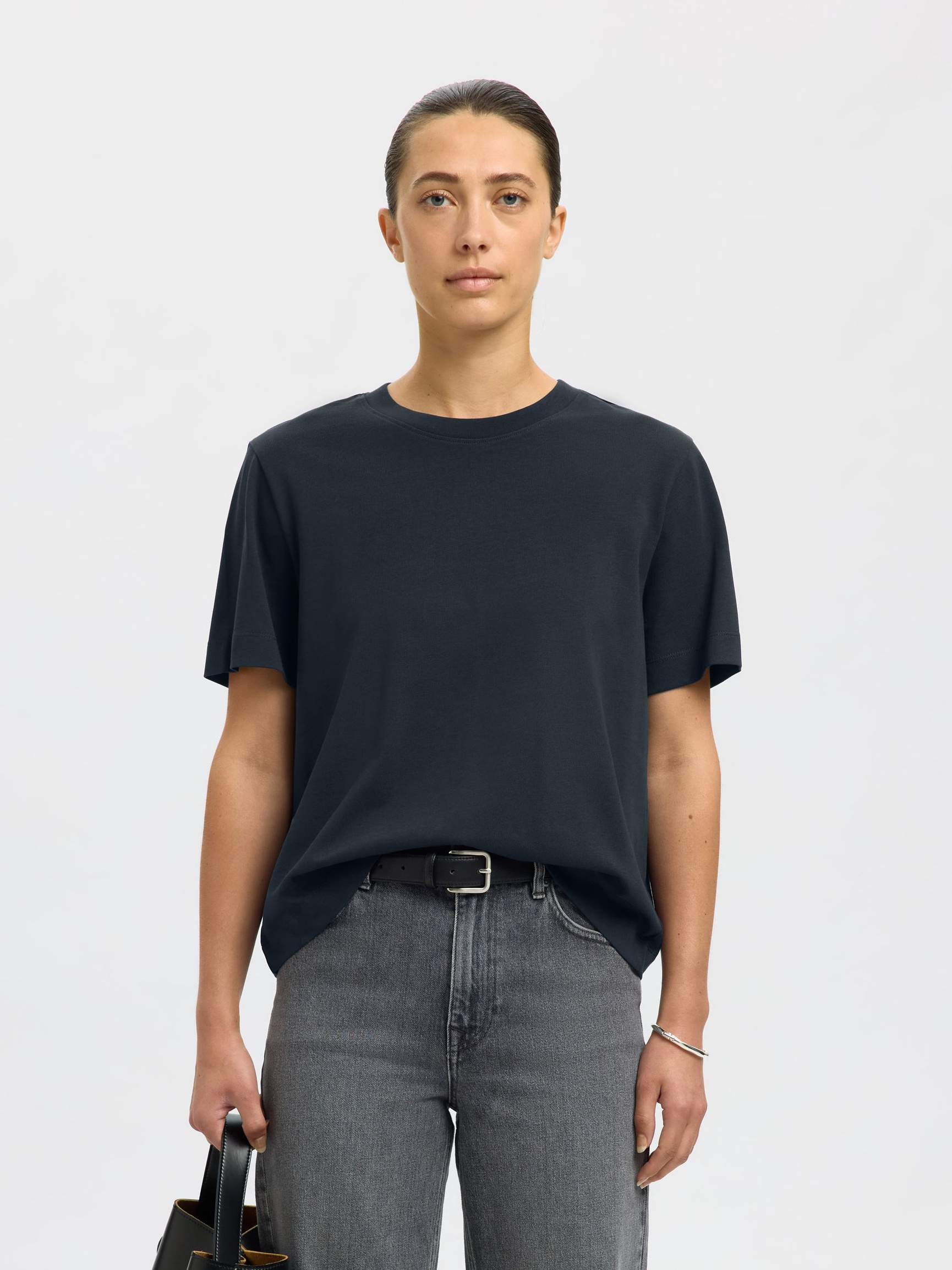 BOXY T-SHIRT, Dark Sapphire, highres