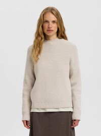 PULLOVER A MAGLIA, Silver Birch, highres