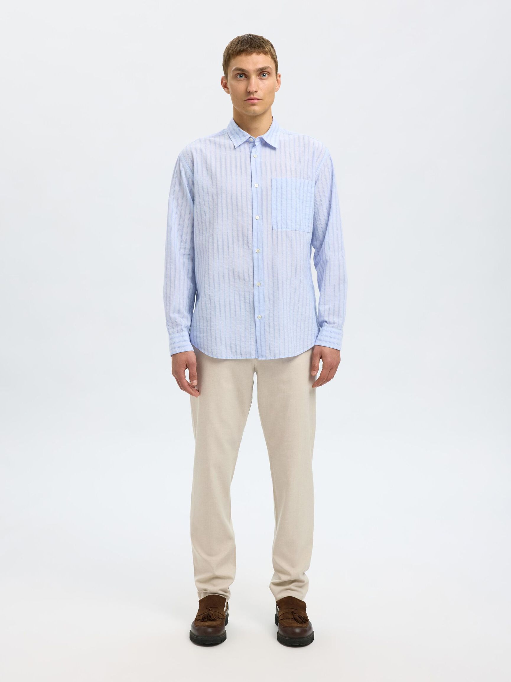 175 SLIM FIT HOSE, Egret, highres