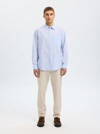 175 SLIM-FIT TROUSERS, Egret, highres