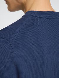 RONDE HALS SWEATER, Oceana, highres