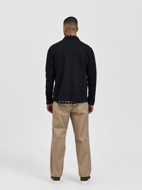 CLASSIC OVERSHIRT, Black, highres