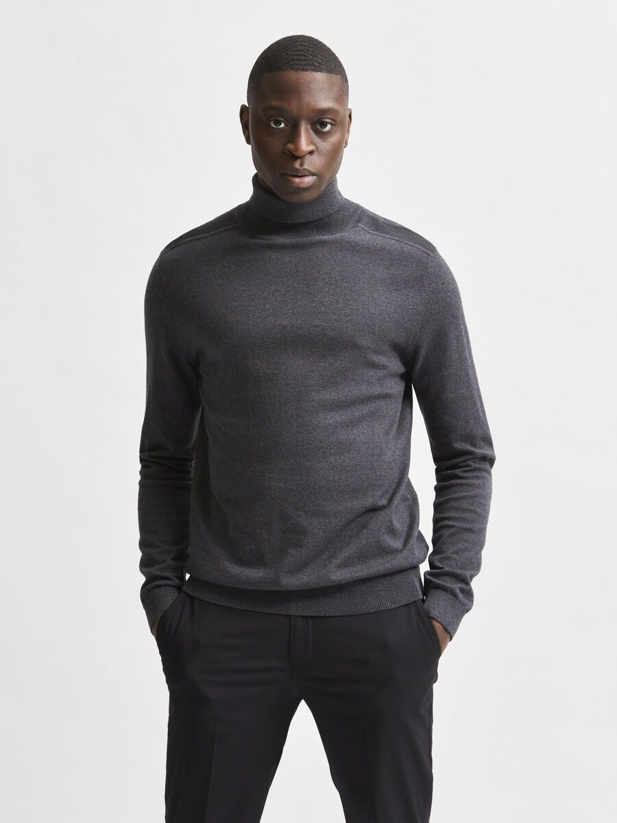 Selected PULLOVER, Antracit, highres - 16074684_Antracit_779199_003.jpg