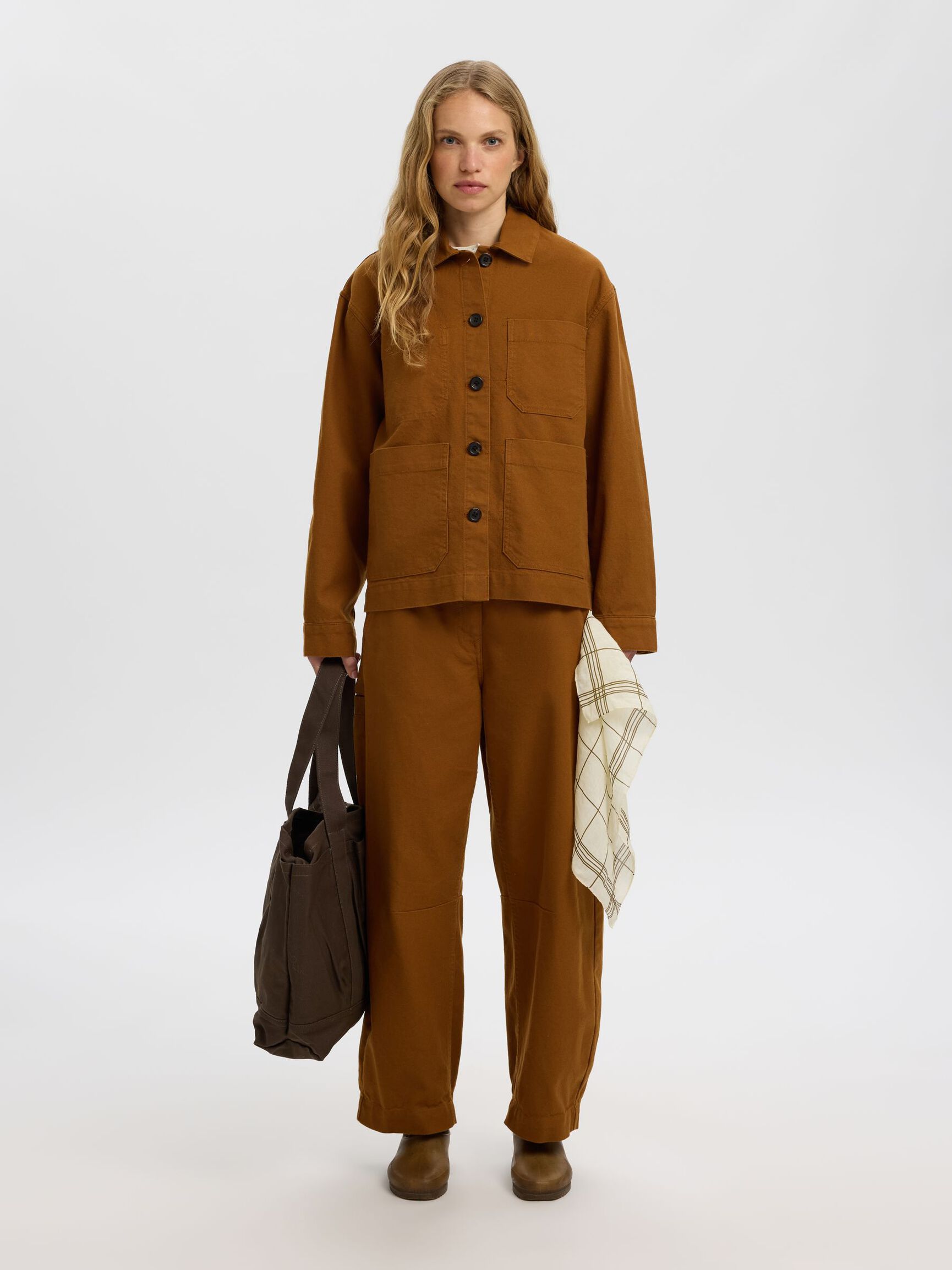 RELAXED FIT WORKER JAKKE, Monks Robe, highres