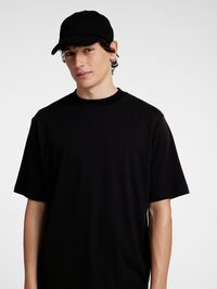 RELAXED FIT T-SHIRT, Black, highres