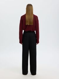 CASHMERE BLEND PULLOVER, Tawny Port, highres