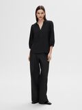 Selected VISKOSEMIX BLUSE, Black, highres - 16094494_Black_005.jpg
