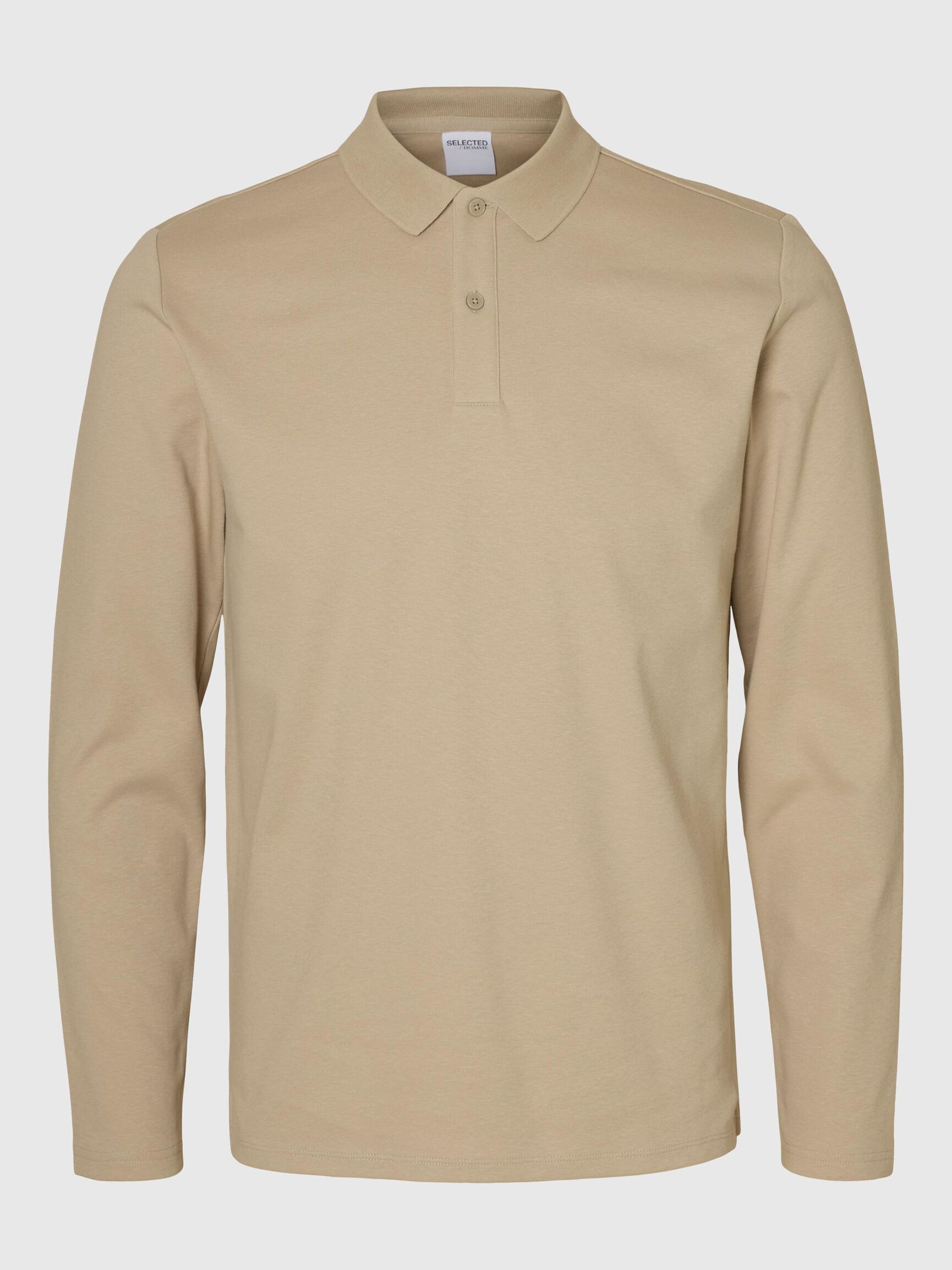 LANGERMET POLOSKJORTE, Pure Cashmere, highres