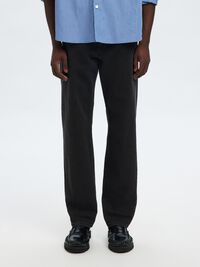 190 JEANS AJUSTADOS, Black Denim, highres