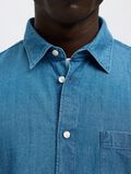 Selected REGULAR FIT  DENIM SHIRT, Medium Blue Denim, highres - 16097482_MediumBlueDenim_006.jpg