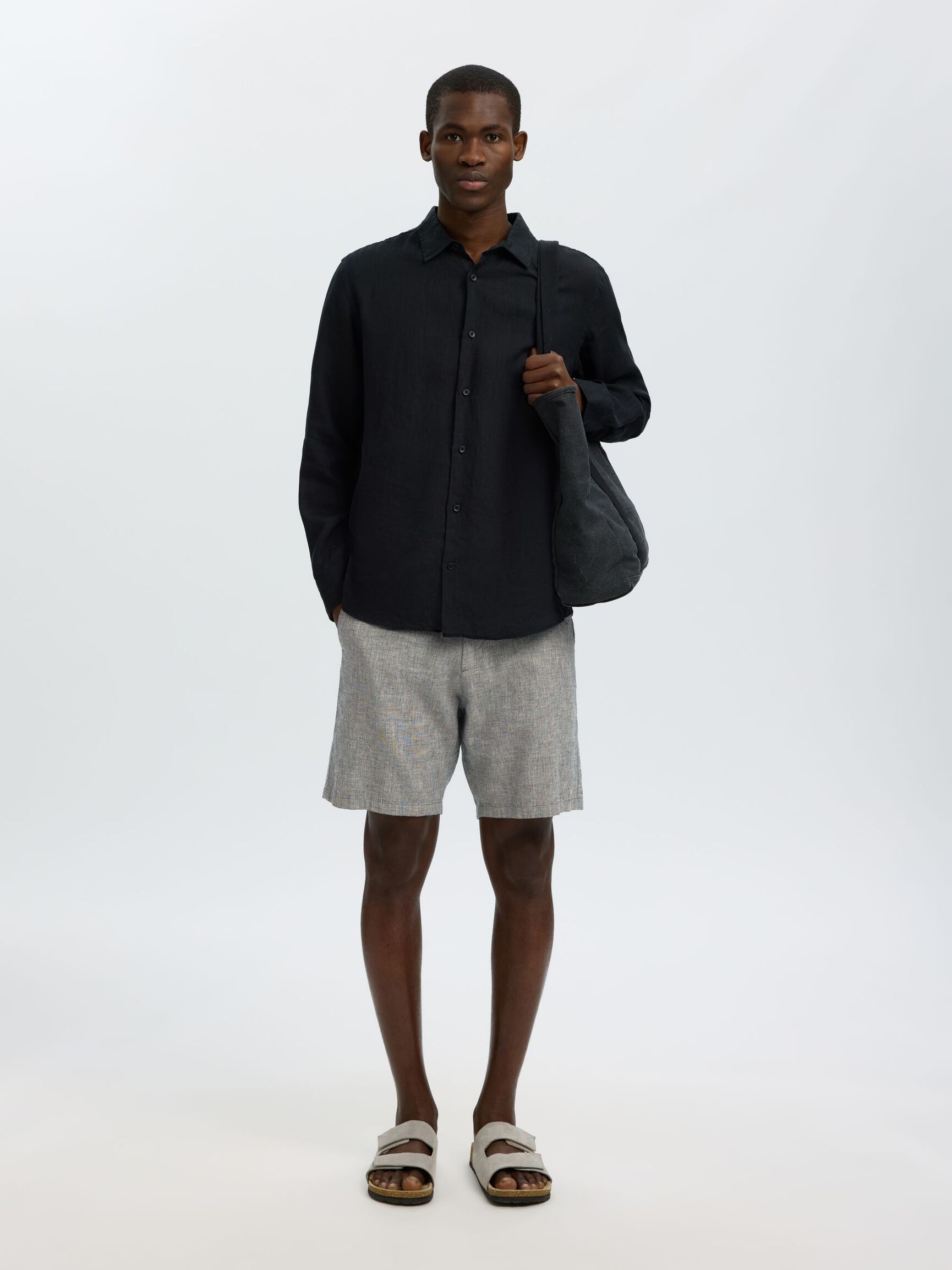 COMFORT FIT SHORTS, Sky Captain, highres