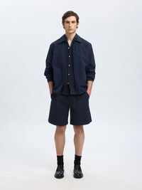 SEERSUCKER SHORTS, Sky Captain, highres