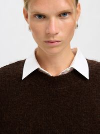 WOOL BLEND  PULLOVER, Delicioso, highres