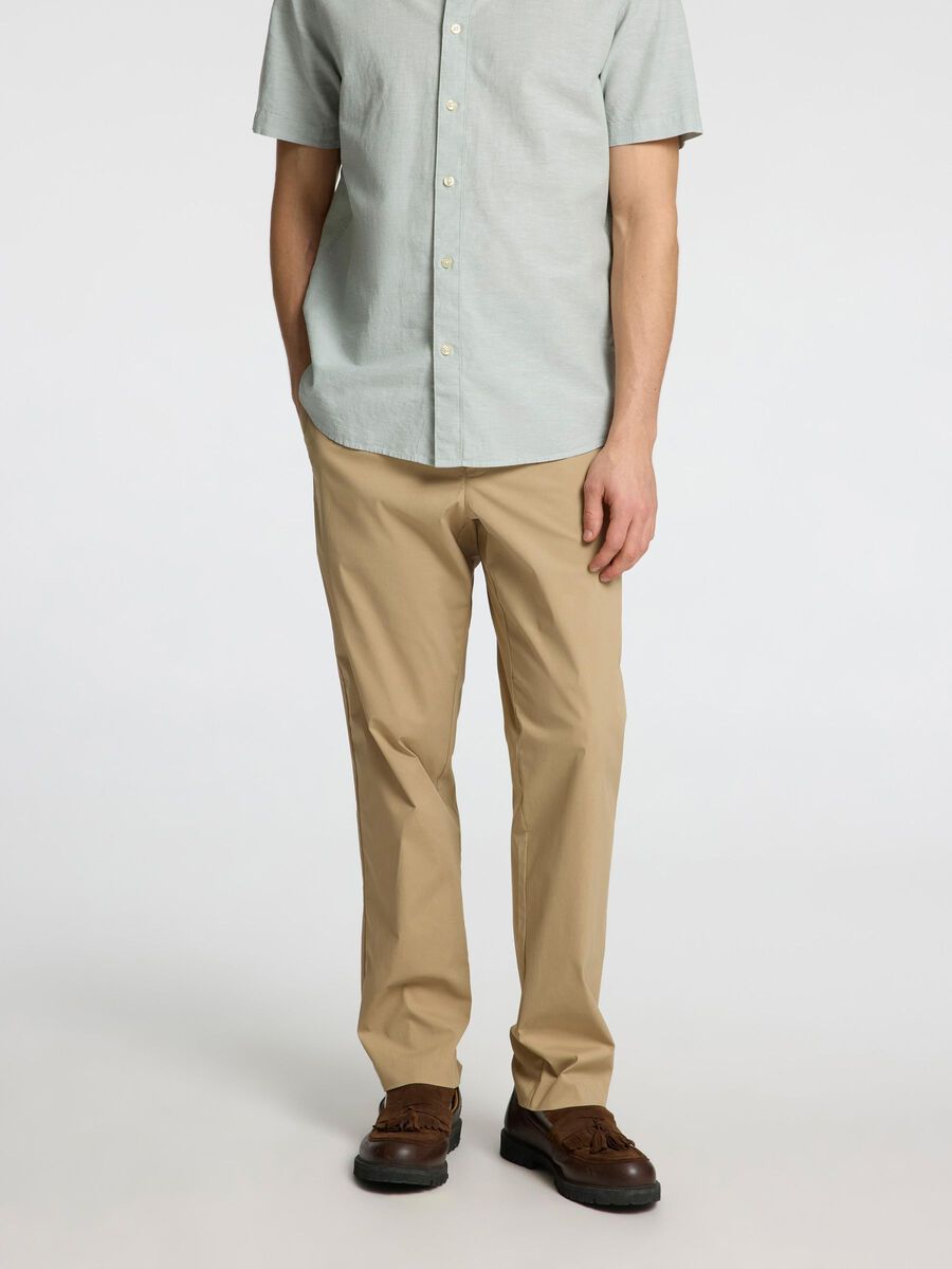 Selected 190 REGULAR FIT TAPERED TROUSERS, Chinchilla, highres - 16094570_Chinchilla_003.jpg