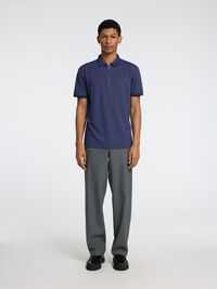SHORT SLEEVED POLO SHIRT, Oceana, highres