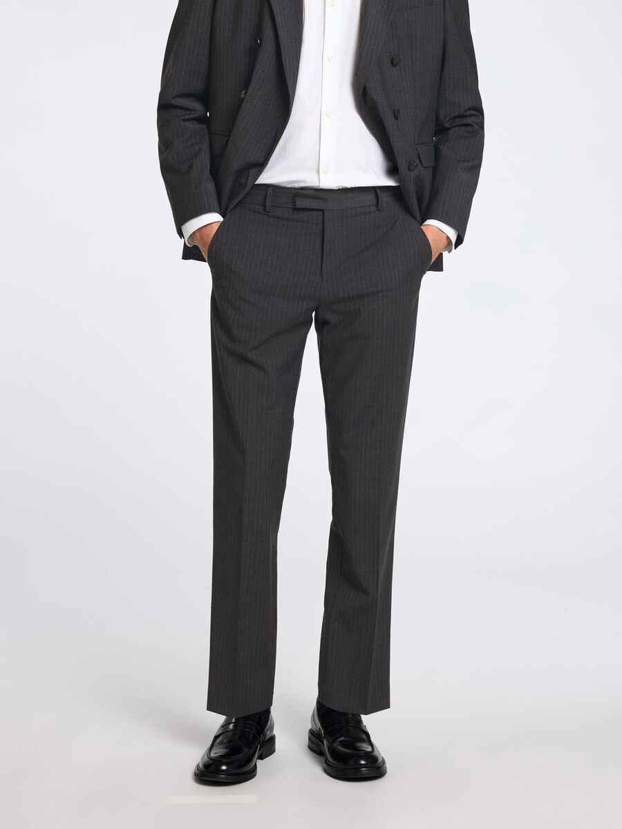 Selected PINSTRIPE SUIT TROUSERS, Dark Grey, highres - 16095799_DarkGrey_1144297_003.jpg