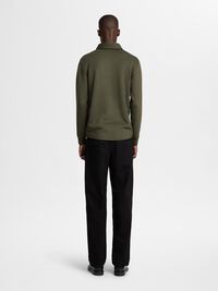 VISKOSEMIX STRICKJACKE, Forest Night, highres