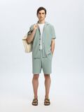 Selected GERIBDE CUBAN COLLAR OVERHEMD MET KORTE MOUWEN, Iceberg Green, highres - 16090778_IcebergGreen_008.jpg