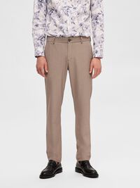 175 SLIM-FIT TROUSERS, Sand, highres