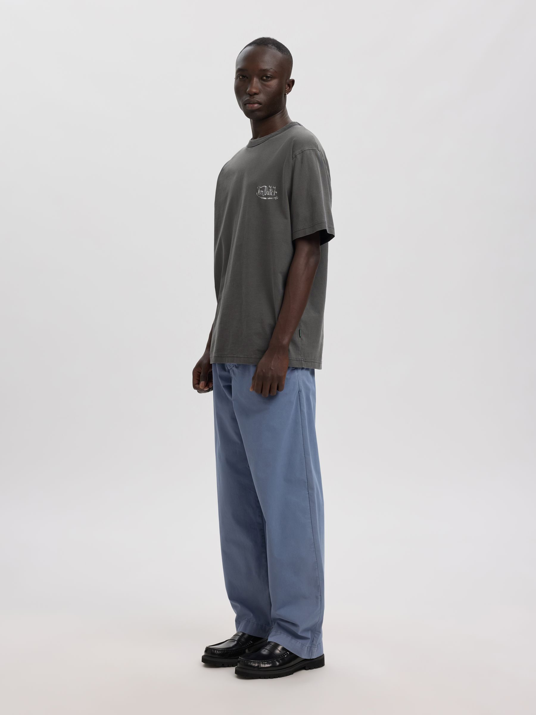 PRINTED CREWNECK T-SHIRT, Forged Iron, highres