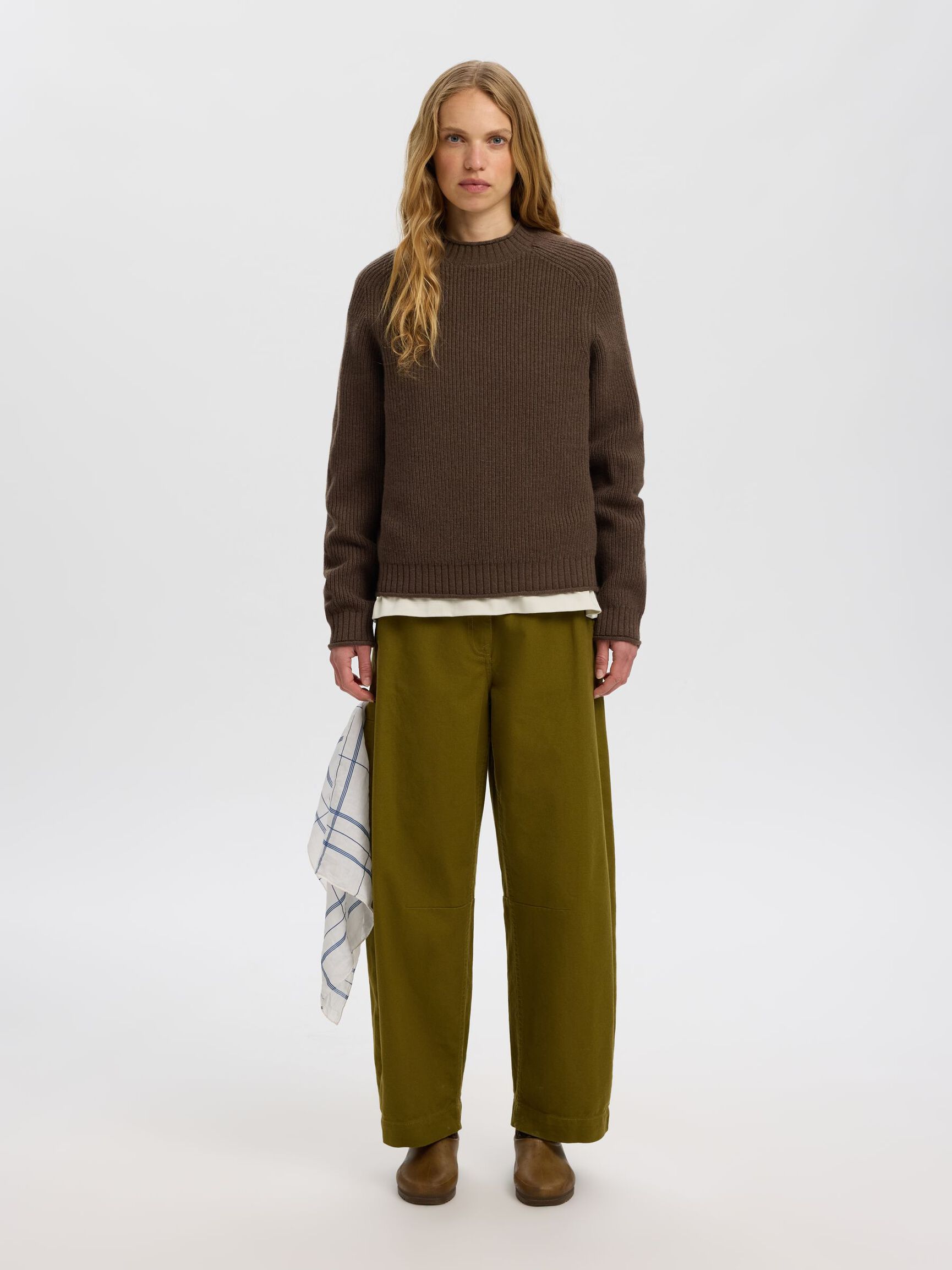 PULLOVER A MAGLIA, Turkish Coffee, highres