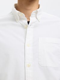 OXFORD SHIRT, White, highres