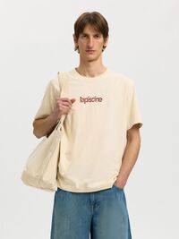 PRINT KATOEN T-SHIRT, Birch, highres