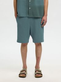 REGULAR FIT SHORTS, Balsam Green, highres