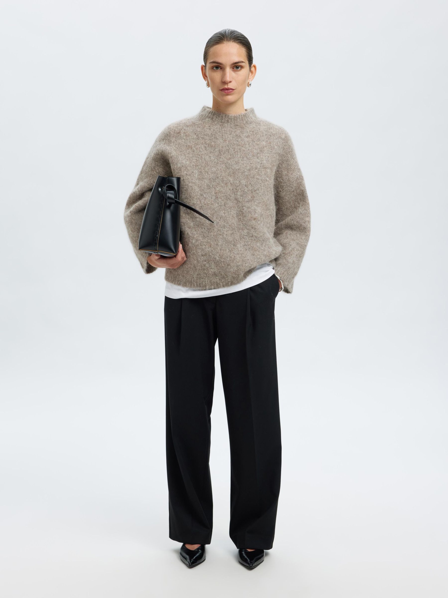 PULLOVER, Steel Gray, highres