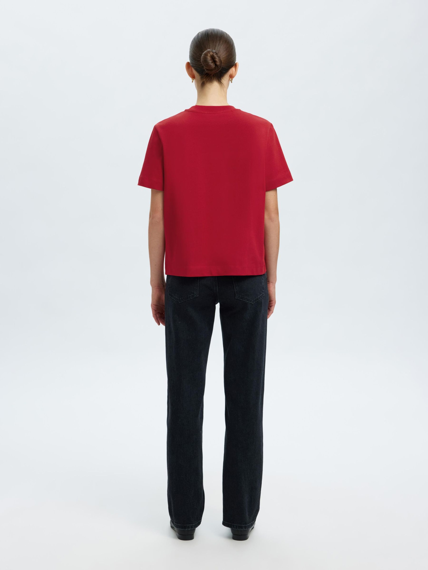 BOXY T-SHIRT, Equestrian Red, highres
