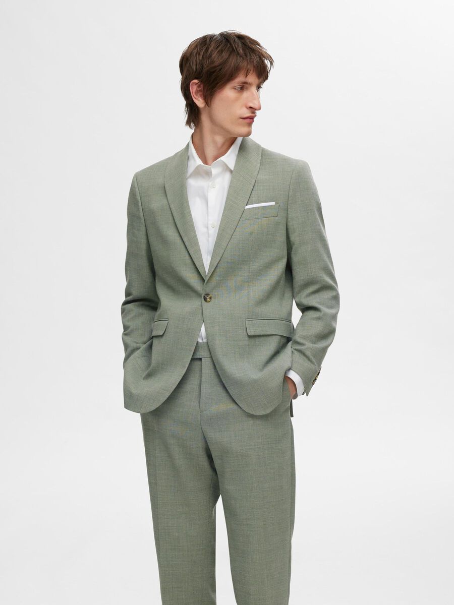 Selected SLIM FIT BLAZER, Desert Sage, highres - 16095458_DesertSage_003.jpg