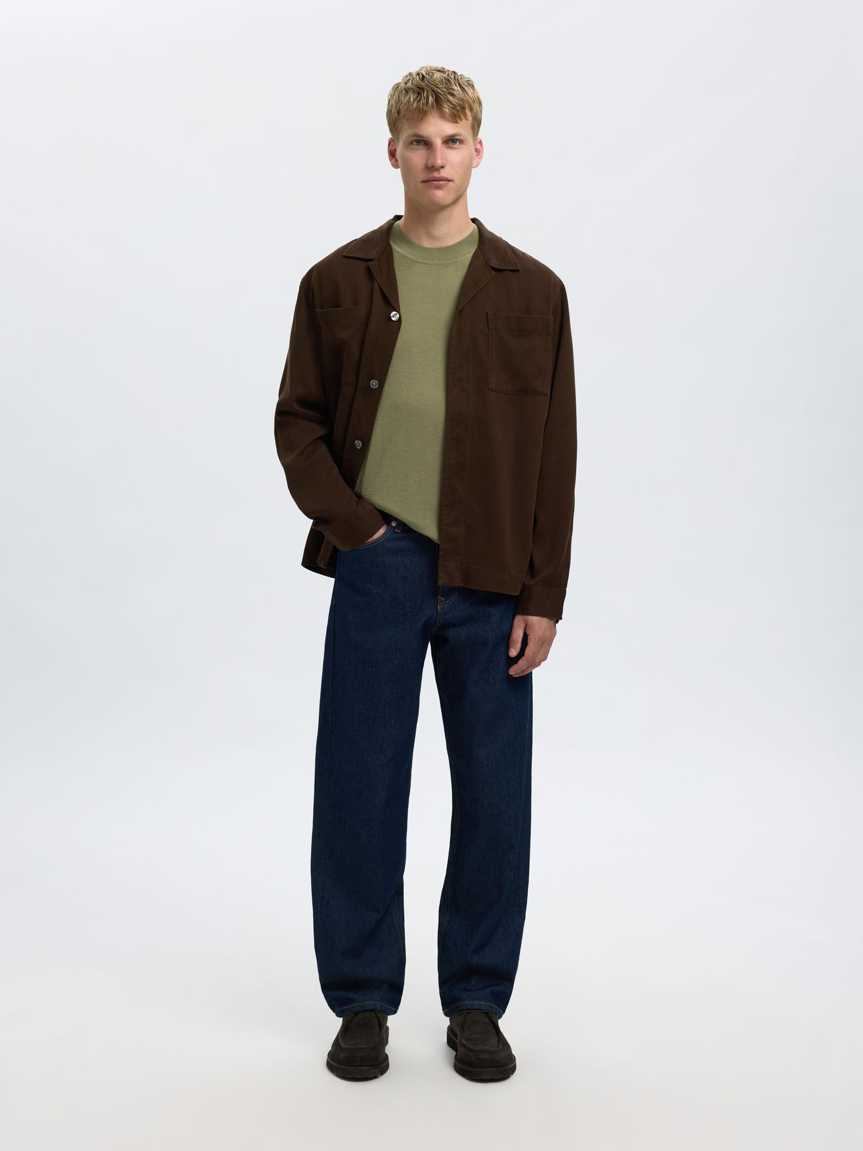 T-SHIRT, Dried Herb, highres