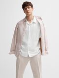 Selected LINEN BLEND SHORT SLEEVED SHIRT, Bright White, highres - 16092978_BrightWhite_008.jpg