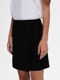 WIKKEL MINIROK, Black, highres