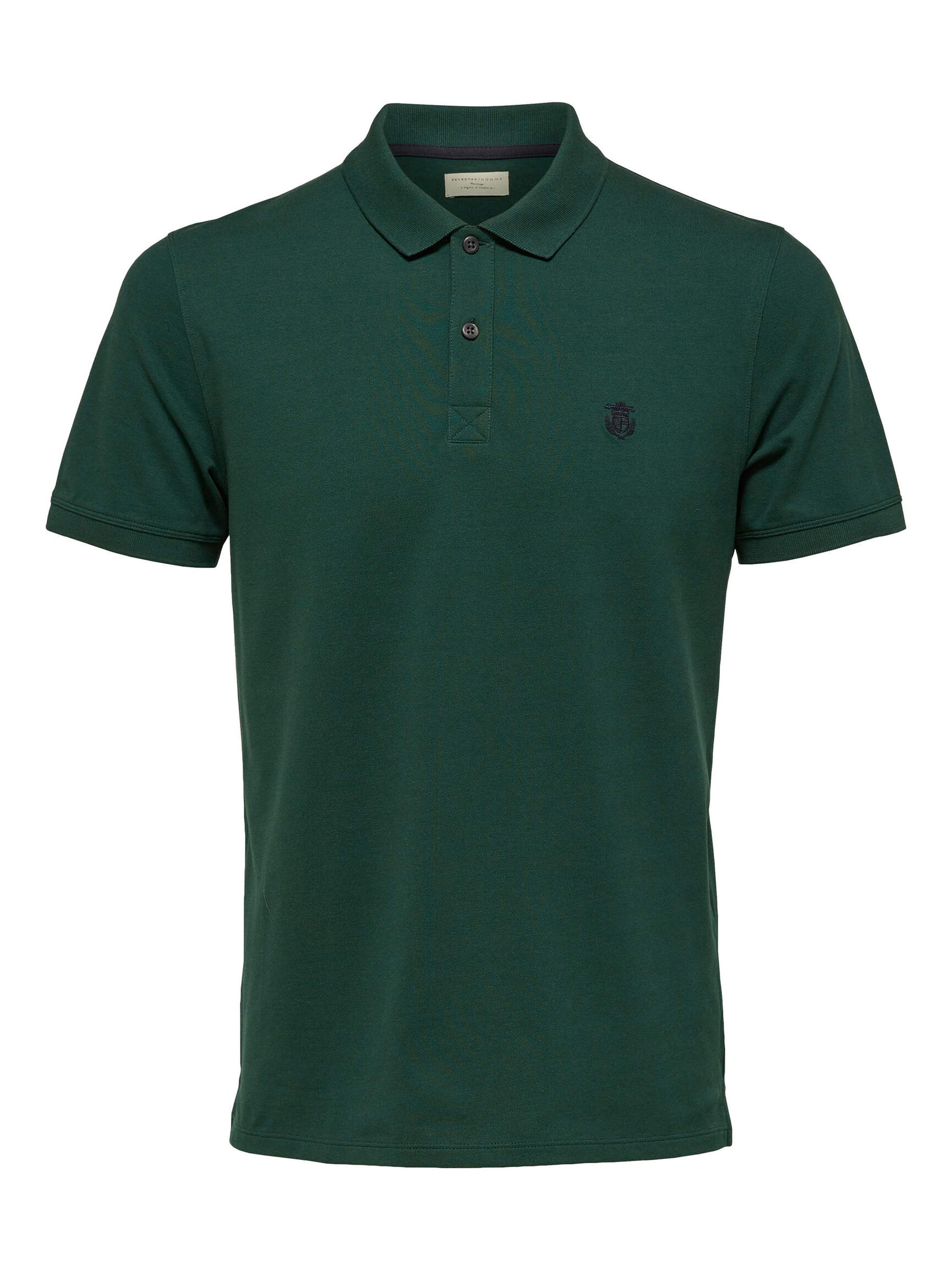 SLHARO POLO SHIRT, Trekking Green, highres
