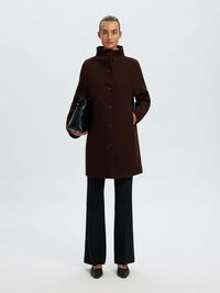 WOOL BLEND COAT, Delicioso, highres
