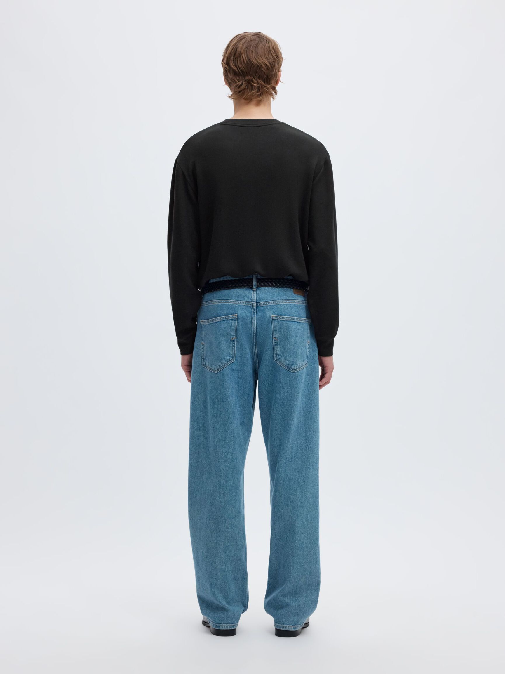 BLUZA SPORTOWA, Black, highres