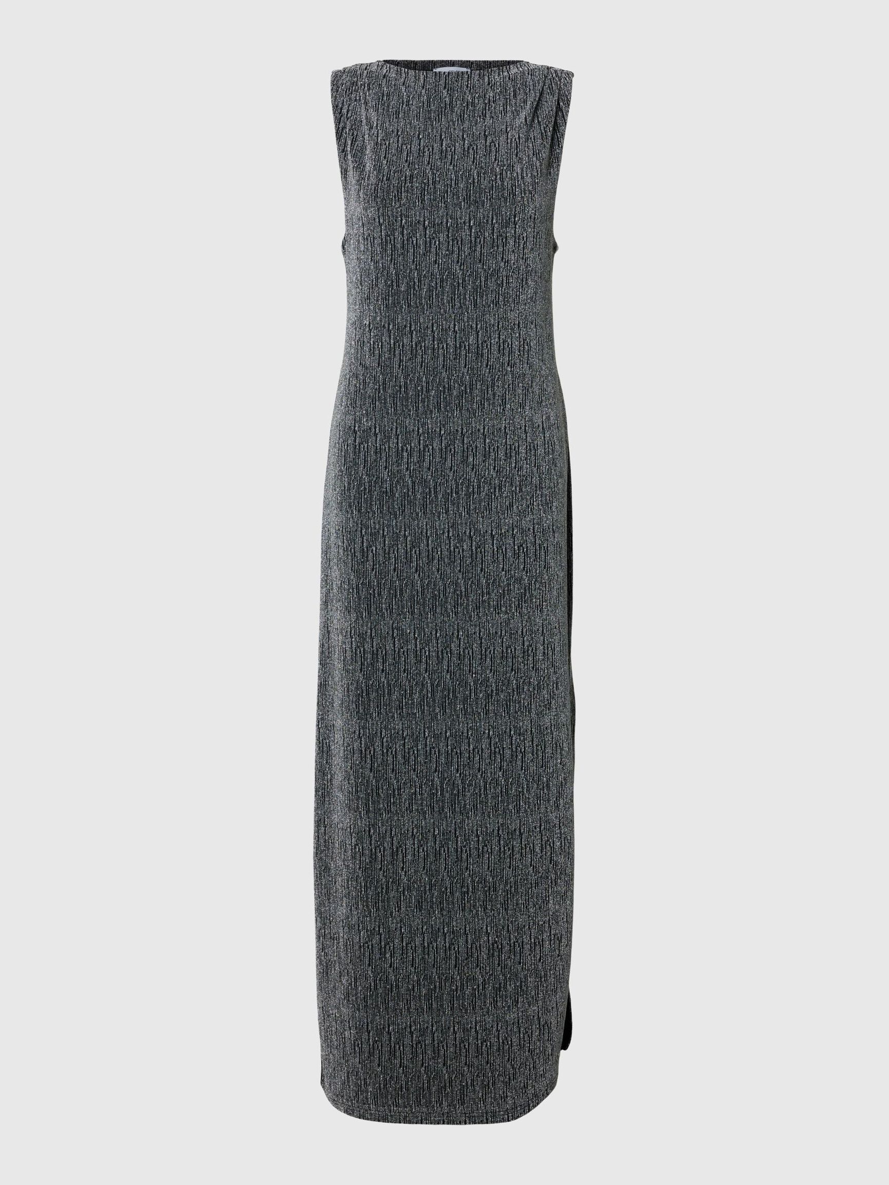 GLITZER MAXIKLEID, Black, highres